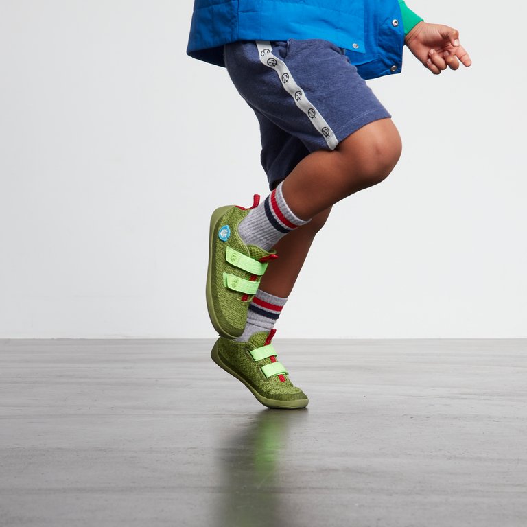 Affenzahn Low Cut Knit Velcro – DRACHE und weitere Kinderschuhe bei kippie.shop