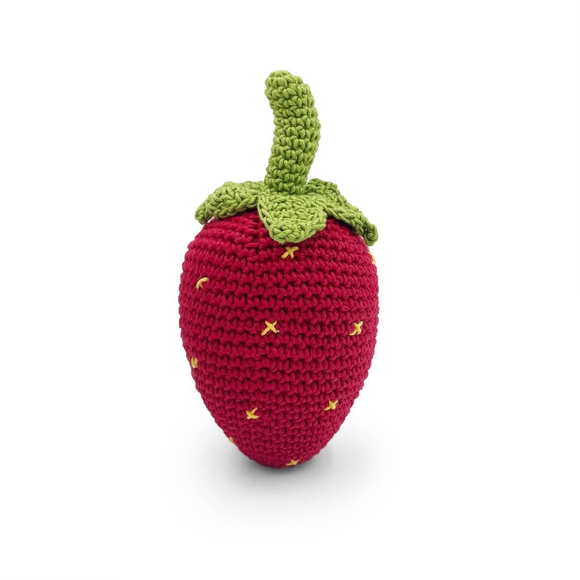 MyuM Rassel Erdbeere und weitere Rassel bei kippie.shop