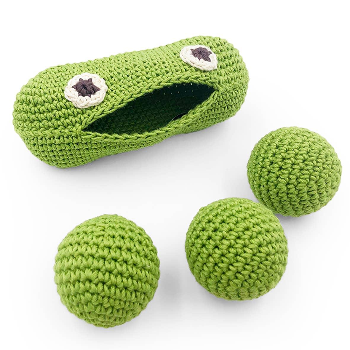 MyuM Rassel Pia, die grüne Erbsenschote und weitere Rassel bei kippie.shop