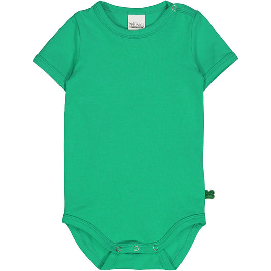 Fred's World by green cotton Kurzarm-Body – Grass und weitere Baby Body bei kippie.shop