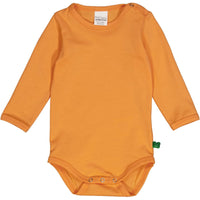 Fred's World by green cotton Langarm-Body – Tangerine