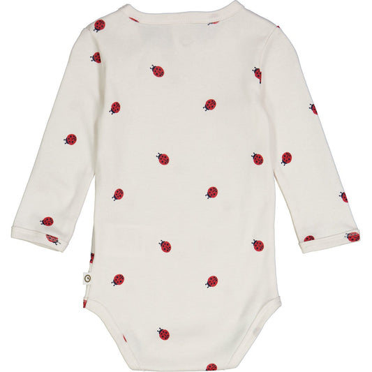 Müsli by green cotton Langarm-Body – Ladybug und weitere Baby Body bei kippie.shop