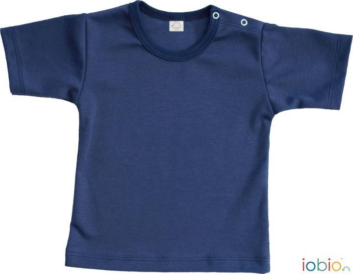 iobio PoPoLiNi Baby Kurzarmshirt – Dunkelblau und weitere T-Shirt bei kippie.shop