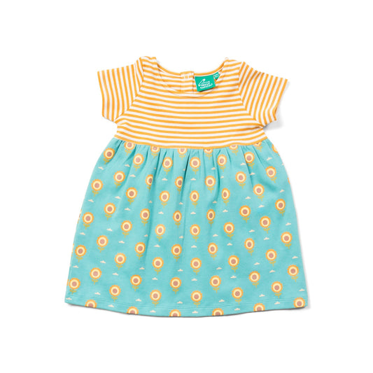 Little Green Radicals Sommerkleid "Easy Peasy" – Sonnenblumen und weitere Kleid bei kippie.shop