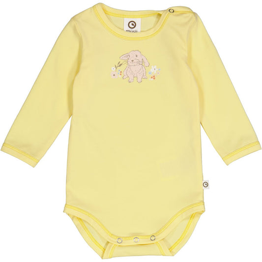 Müsli by green cotton Langarm-Body – Häschen und weitere Baby Body bei kippie.shop